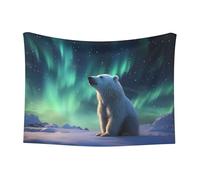 WZYCWB Little Polar Bear - Coperta stampata per animali domestici, adatta per cucce per cani e gatti
