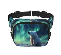 WZYCWB Little Polar Bear - Marsupio sportivo, alla moda e alla moda, borsa a tracolla leggera da viaggio