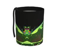 WZYCWB Lizard Looking Up at The Sky Cestino portatile per auto, pratico secchio portaoggetti per auto, pratico, comodo e pieghevole, un must per le auto.