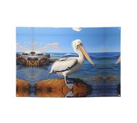 WZYCWB Lo striscione Mighty Pelican Party per compleanni, canti natalizi, lauree e anniversari.