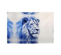 WZYCWB Lo striscione Silent Lion Party per compleanni, canti natalizi, lauree e anniversari.