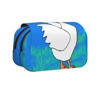 WZYCWB L'oca bianca allarga le ali astuccio, portatile, ideale per organizzare penne in ufficio o riporre pennelli da trucco