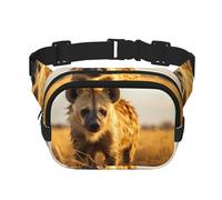 WZYCWB Lonely Hyena - Marsupio sportivo, alla moda e alla moda, borsa leggera da viaggio piccola