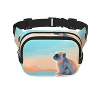 WZYCWB Lonely Monkey - Marsupio sportivo, alla moda e alla moda, borsa a tracolla, leggera, piccola borsa da viaggio