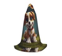 WZYCWB Lucky Puppy - Mantello con cappuccio, taglia M, per cosplay, Halloween e feste anime