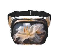 WZYCWB Magic Lily - Marsupio sportivo, alla moda e alla moda, borsa a tracolla, leggera, piccola borsa da viaggio