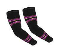 WZYCWB Maniche di protezione solare al neon psichedeliche al tatto, adatte per tutte le stagioni, adatte per golf, ciclismo, pesca, giardinaggio, ecc.