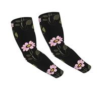 WZYCWB Maniche di protezione solare con margherita rosa, adatte per tutte le stagioni, adatte per golf, ciclismo, pesca, giardinaggio, ecc.