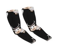 WZYCWB Maniche di protezione solare Silly Sheep Ice Sensation, adatte per tutte le stagioni, adatte per golf, ciclismo, pesca, giardinaggio, ecc.