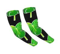 WZYCWB Manicotti di protezione solare astratta con foglie di Monstera, adatti per tutte le stagioni, adatti per golf, ciclismo, pesca, giardinaggio, ecc.