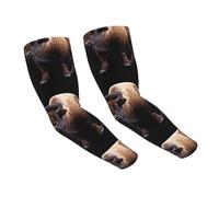 WZYCWB Manicotti di protezione solare giganti in bisonte ghiacciato, adatti per tutte le stagioni, adatti per golf, ciclismo, pesca, giardinaggio, ecc.