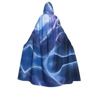 WZYCWB Mantella con cappuccio per Halloween, unisex, per Halloween, carnevale, travestimento, gioco di ruolo