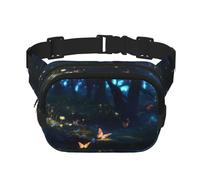 WZYCWB Marsupio luminoso per sport notturni, borsa a tracolla alla moda e alla moda, piccola borsa da viaggio leggera