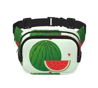 WZYCWB Marsupio sportivo a forma di anguria, alla moda e alla moda, borsa a tracolla leggera, piccola borsa da viaggio