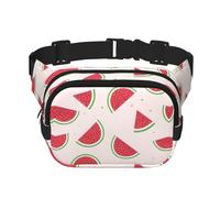 WZYCWB Marsupio sportivo con anguria, borsa a tracolla alla moda e alla moda, piccola borsa da viaggio leggera