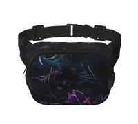 WZYCWB Marsupio sportivo misterioso, alla moda e alla moda, borsa a tracolla leggera da viaggio piccola