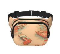 WZYCWB Marsupio sportivo per auto, borsa a tracolla alla moda e alla moda, piccola borsa da viaggio leggera