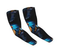 WZYCWB Mech Lion Ice-feeling protezione solare, adatto per tutte le stagioni, adatto per golf, ciclismo, pesca, giardinaggio, ecc.