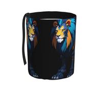 WZYCWB Mech Lion - Pattumiera da appendere per auto, pratica e comoda, adatta per diversi modelli di auto, offre spazio ideale per riporre oggetti