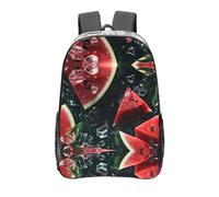WZYCWB Melone nell'acqua Zaino trasparente stampato, borsa da viaggio, borsa da palestra leggera e resistente, zaino per pendolari o borsa da scuola