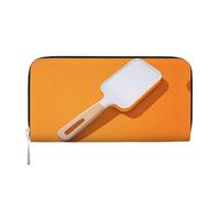 WZYCWB Meravigliose pochette in pelle da strada con cerniera e porta carte sono perfette per i viaggi o l'uso quotidiano, Spatola bianca, One Size