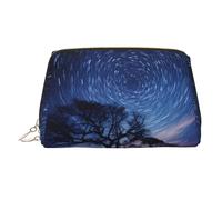 WZYCWB Middle Goose River - Trousse in pelle stampata per cosmetici, elegante e portatile, Molte stelle, Taglia unica