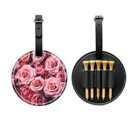 WZYCWB Misato's Rosebud - Borsa portaoggetti per tee da golf con stampa speciale, design portatile con fibbia da appendere, Nero , Taglia unica, Valigia