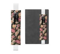 WZYCWB Molti bellissimi astucci per matite Diario, portapenne in PVC e portapenne con elastici e segnalibri sono le migliori scelte regalo.