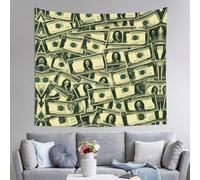 WZYCWB Molti dollari dei cartoni animati arazzo fantasia, perfetto per il soggiorno o la camera da letto, crea una casa calda e invitante