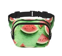 WZYCWB Molti pezzi di anguria sport Marsupio, Trendy e alla moda Crossbody Bag, leggero viaggio piccola borsa