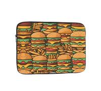 WZYCWB molti simpatici hamburger 10" custodia per laptop compatibile con laptop da 10-17 pollici. Un accessorio leggero, portatile ed elegante.