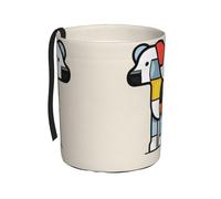 WZYCWB Mondrian astrattismo Piccolo animale appeso auto cestino è adatto a molti tipi di auto. È pratico e conveniente, ed è semplicemente il partner perfetto per la guida.