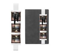 WZYCWB Montagne e fiumi distanti Astucci Diario, portapenne in PVC e portapenne con elastici e segnalibri sono le migliori scelte regalo.