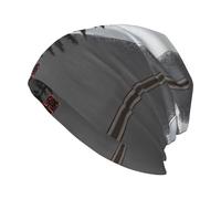 WZYCWB Moon Pine Tree - Cappello lavorato a maglia, elegante cappello autunno/inverno, perfetto da indossare tutti i giorni, viaggi e sci, nero