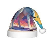 WZYCWB National Geographic - Cappelli natalizi per bambini, a punta, decorazioni per feste di Natale e regali per riunioni di famiglia