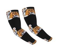 WZYCWB Naughty Tiger - Manicotti di protezione dal sole, adatti per tutte le stagioni, adatti per golf, ciclismo, pesca, giardinaggio, ecc.