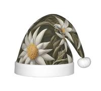 WZYCWB Nordic Edelweiss Patterns Fun Christmas Party Hat Class Party Activity Holiday Christmas Decoration Hat