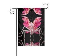 WZYCWB Orchid Praying Mantis - Bandiere da giardino 30,5 x 45,7 cm, bandiere decorative da appendere