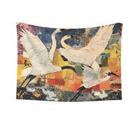 WZYCWB Origami Inspiration - Coperta per animali domestici con stampa, misura media, disponibile in varie misure, adatta per ceste, lettini e nidi per animali domestici