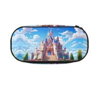 WZYCWB Outside The Castle - Astuccio portamatite di grande capacità, multifunzione, portatile e resistente, per ufficio e scuola, Nero , Taglia unica, Beauty Case