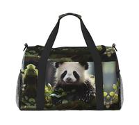 WZYCWB Panda cubs in the forest Borsa da viaggio portatile borsa da weekend borsa fitness yoga borsa adatta per fitness e altri scenari, Cuccioli di panda nella foresta, Taglia unica