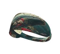 WZYCWB Parade of whales - Fascia per capelli sportiva, con stampa, traspirante