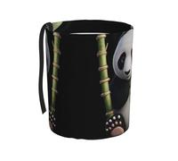 WZYCWB Pattumiera da appendere per auto, a forma di panda gigante, pratico e comodo, adatto per diversi modelli di auto, offre spazio ideale per riporre oggetti