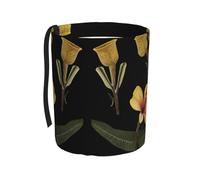 WZYCWB Pattumiera da appendere per auto, con fiori strani, pratica e comoda, adatta per diversi modelli di auto, offre spazio ideale per riporre oggetti