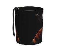 WZYCWB Pattumiera da appendere per auto, con motivo panda rosso, pratico e comodo, adatto per diversi modelli di auto, fornendo spazio ideale per riporre oggetti