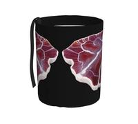 WZYCWB Pattumiera da appendere per auto, in agata rossa, pratica e comoda, adatta per diversi modelli di auto, offre spazio ideale per riporre oggetti