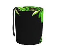 WZYCWB Pattumiera minimalista da appendere con foglie di Monstera, pratico e comodo, adatto per diversi modelli di auto, fornendo spazio ideale per riporre oggetti