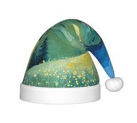 WZYCWB Peak Line Patterns Fun Christmas Party Hat - Cappello decorativo per feste di classe e attività