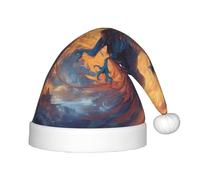WZYCWB Phoenix Nirvana Patterns Fun Christmas Party Hat Class Party Activity Holiday Christmas Decoration Hat