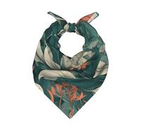 WZYCWB Piante e fiori Stampato Bandana Sciarpa per Uomo e Donna Alla Moda Quadrato Testa & Collo Wrap Bandane Multifunzionale